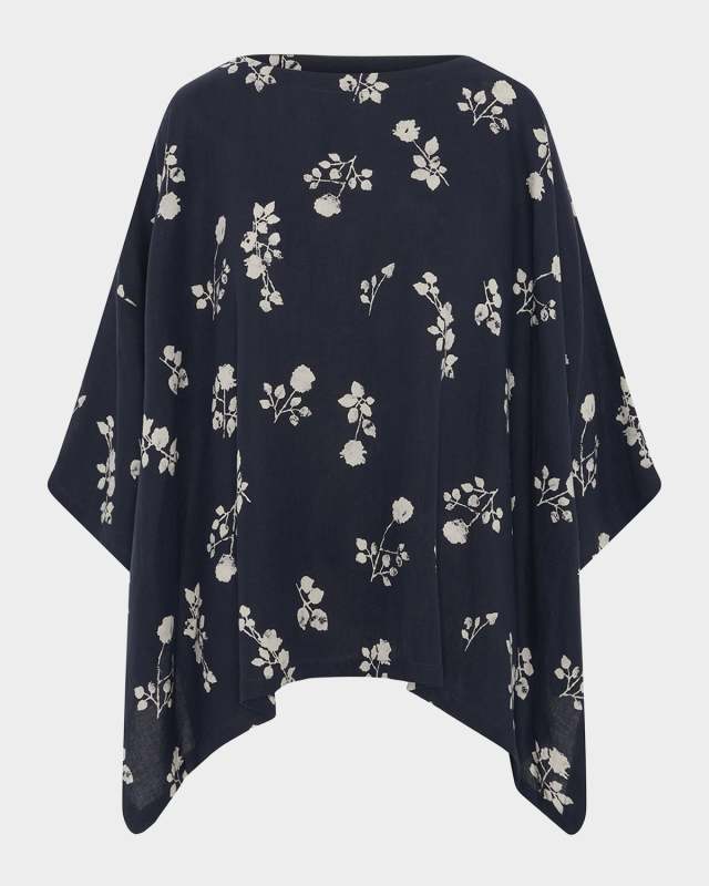 Dps Scoop-Neck 3/4-Sleeve Top (Mid Plus Length)